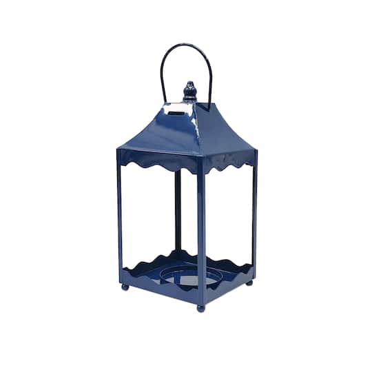 11.5" Metal Lantern by Celebrate It